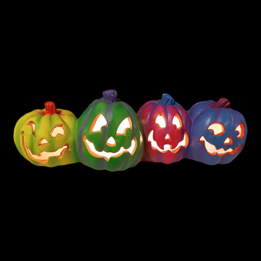 Light up pumpkins trendmasters 1995
